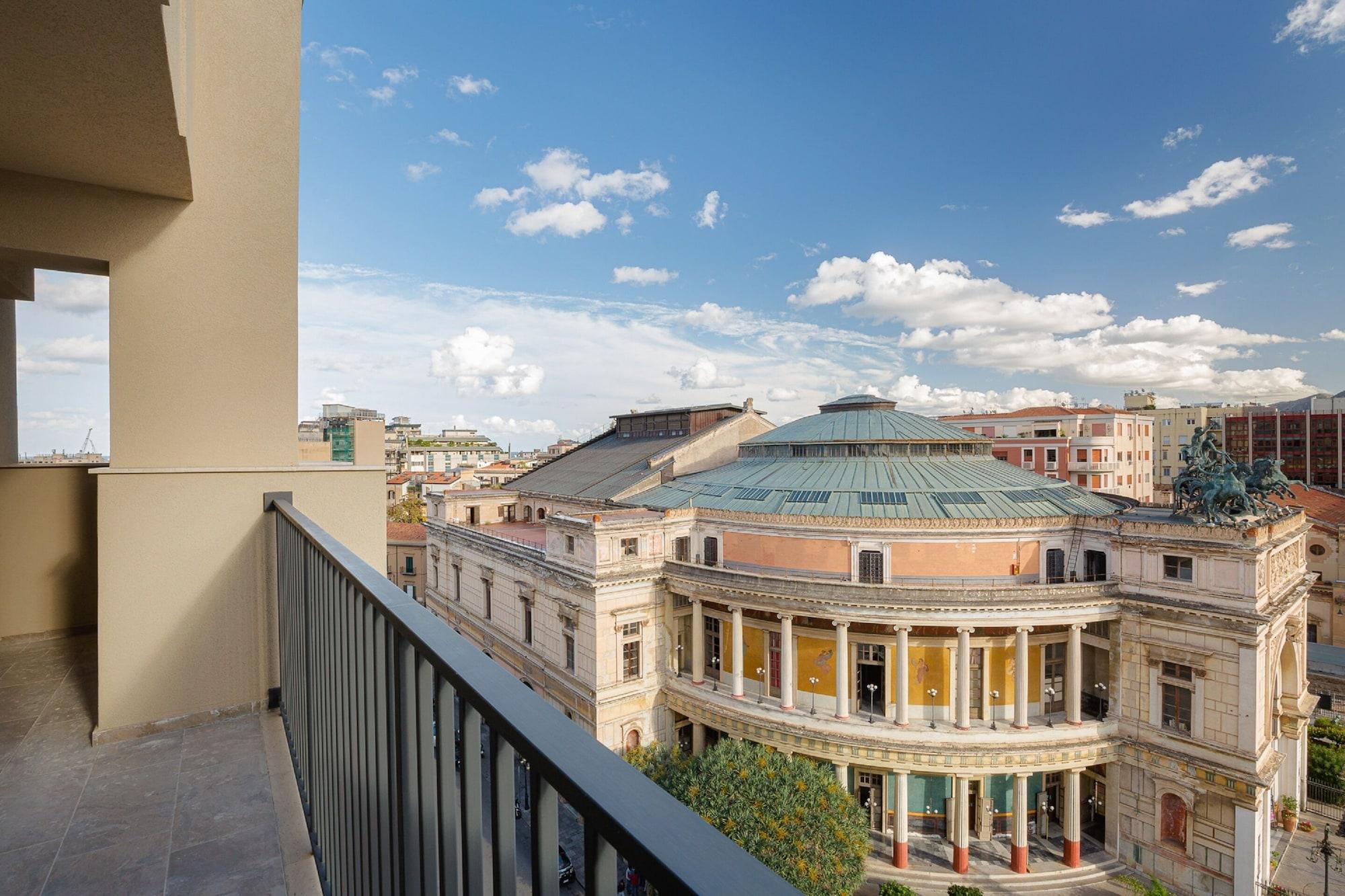 Hotel Politeama Палермо Екстериор снимка